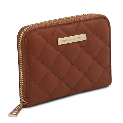 Teti - Exclusive zip around soft leather wallet